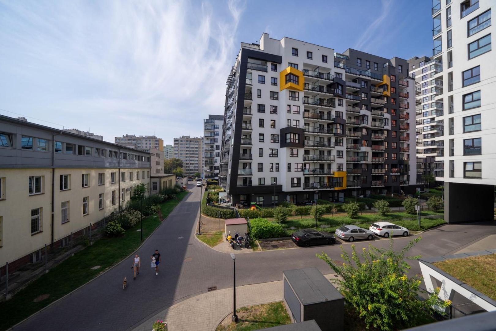 Skierniewicka Apt - Parking, Workspace, Balcony - By Rentujemy Warsaw Ngoại thất bức ảnh