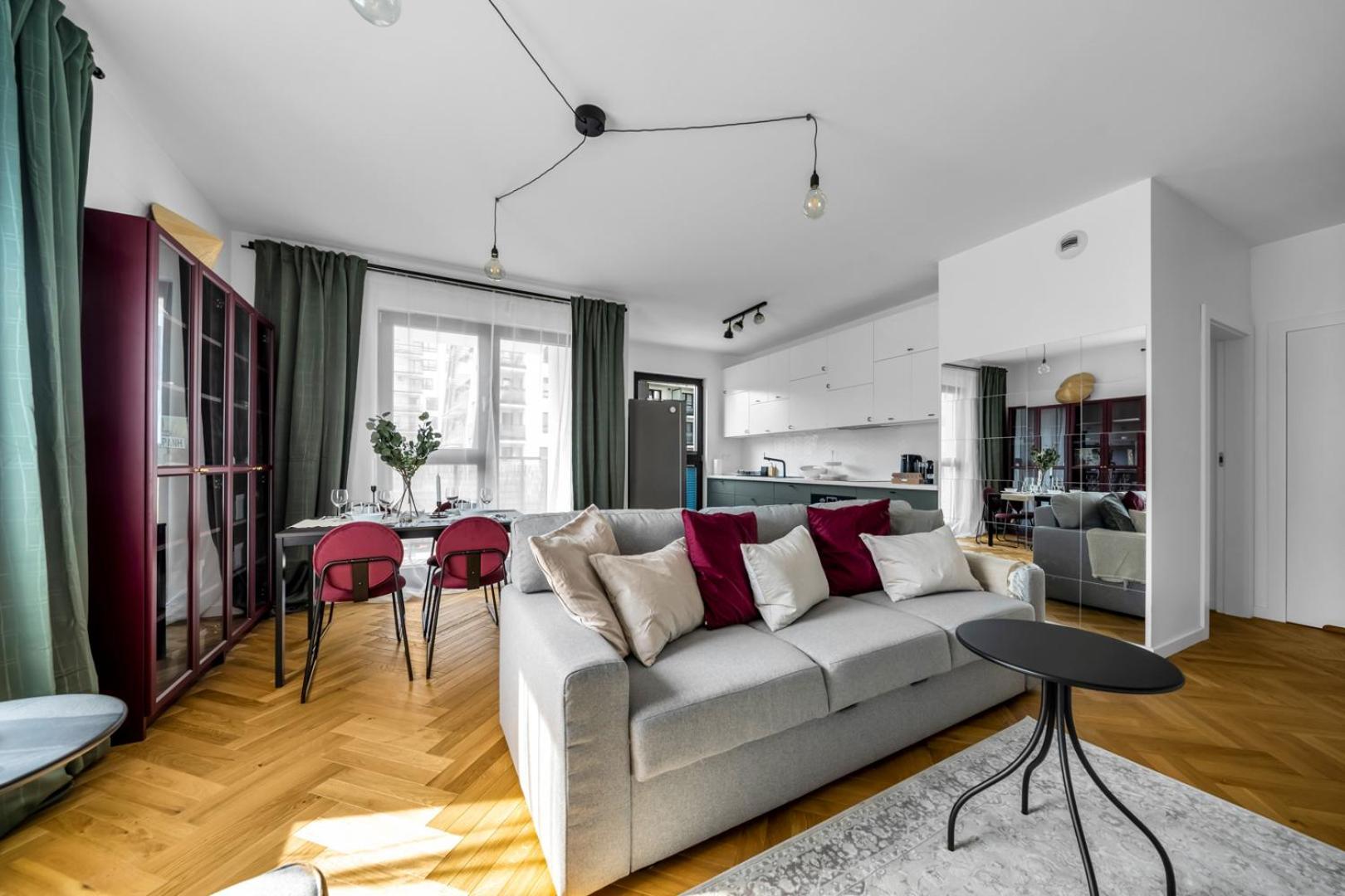 Skierniewicka Apt - Parking, Workspace, Balcony - By Rentujemy Warsaw Ngoại thất bức ảnh