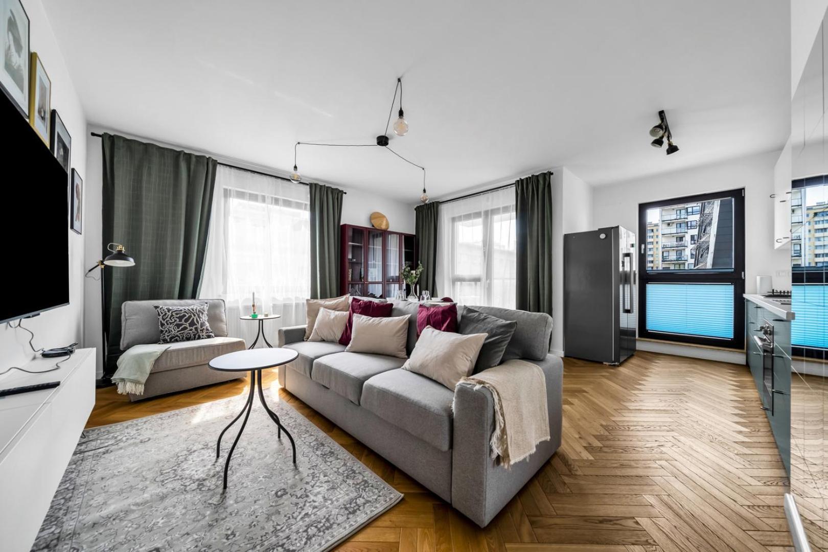 Skierniewicka Apt - Parking, Workspace, Balcony - By Rentujemy Warsaw Ngoại thất bức ảnh